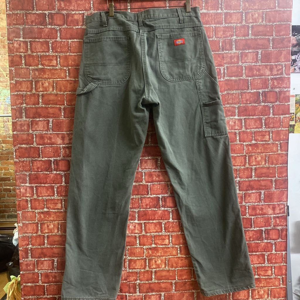 Dickies Carpenter Pants Size 36 Green