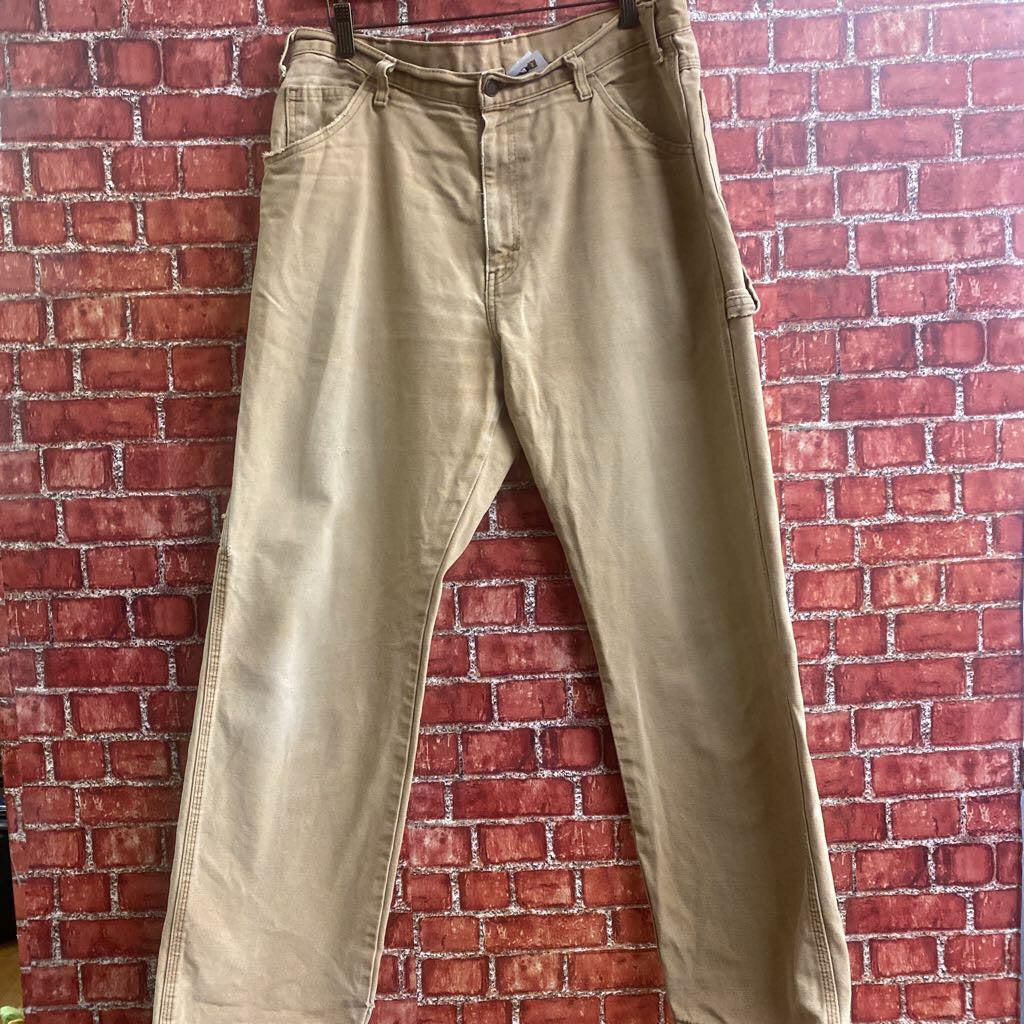 Dickies Carpenter Pants Beige Size 34