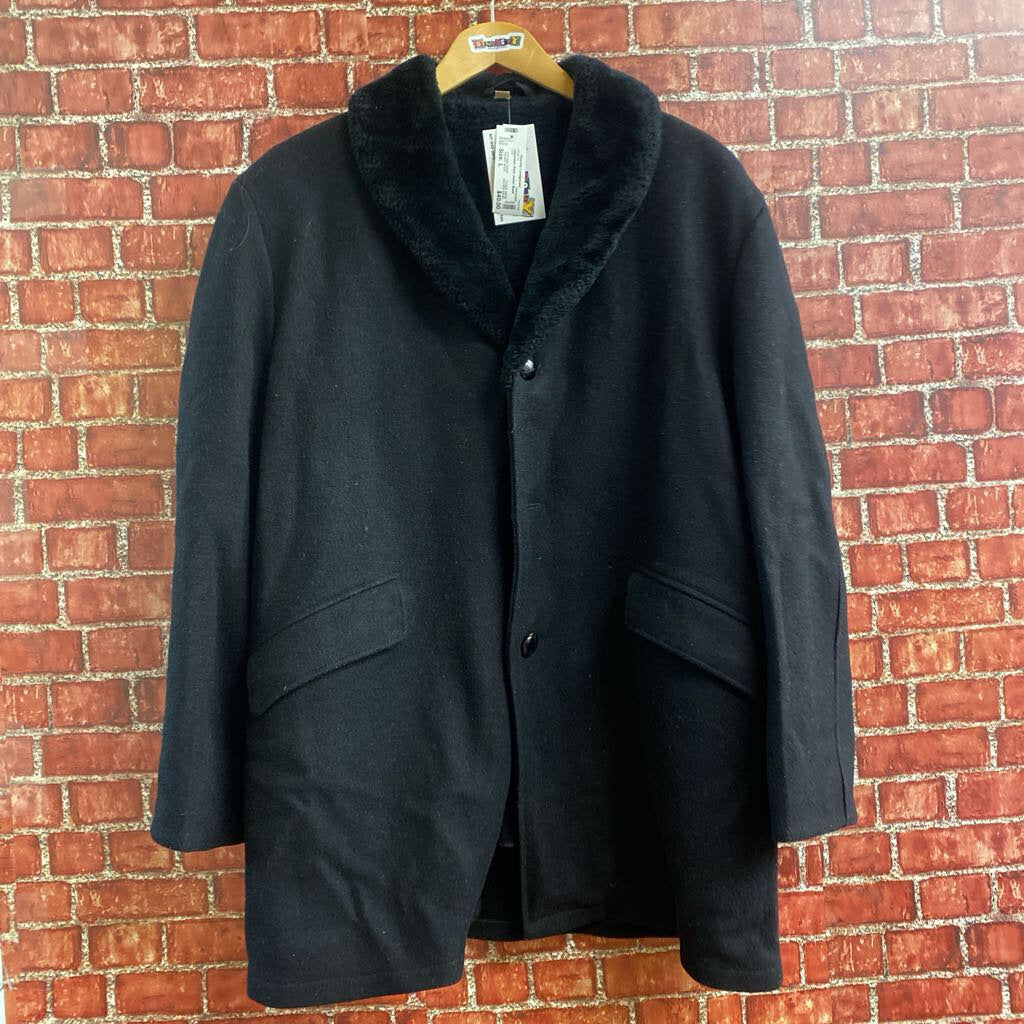 Unbranded Wool Jacket Black Size L