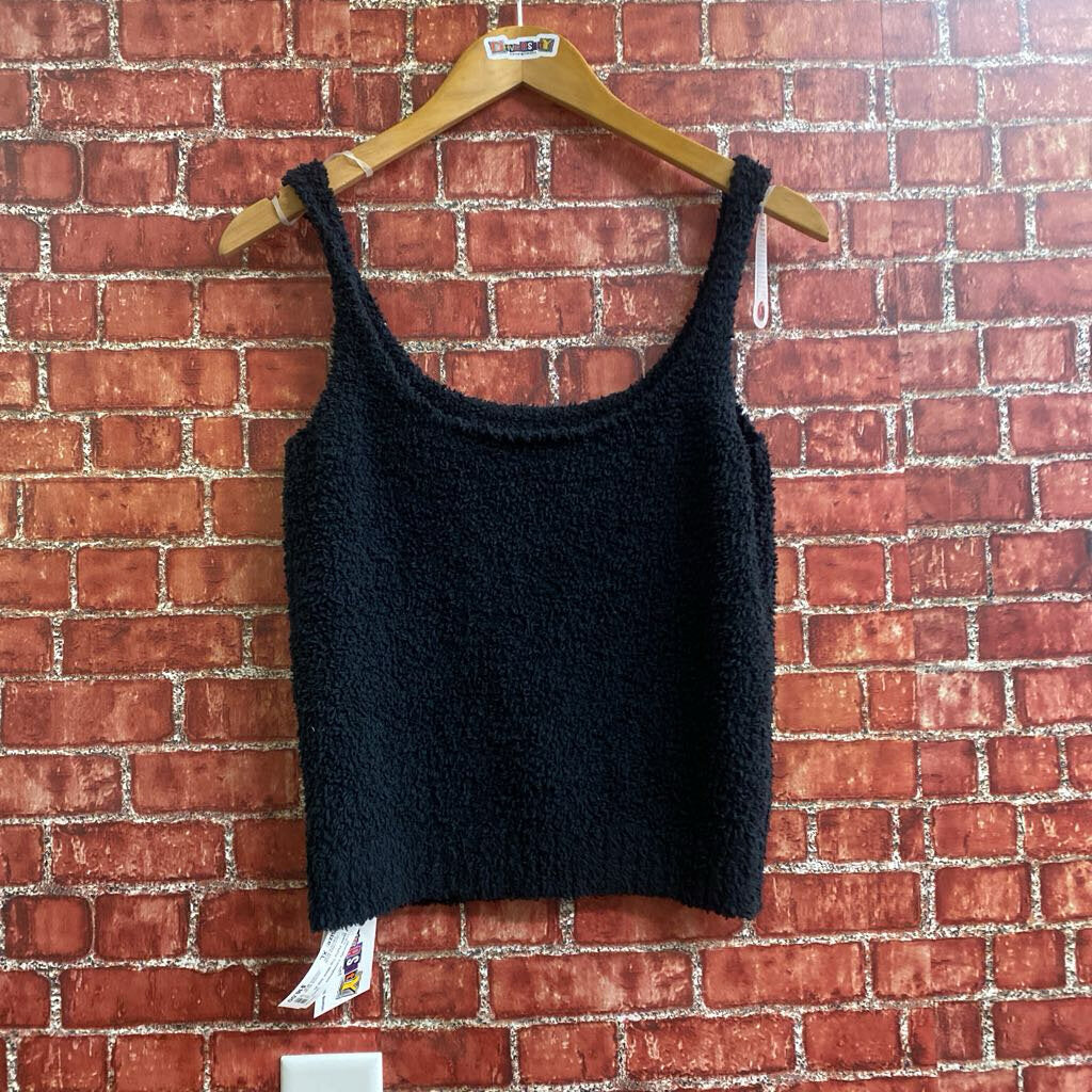 Skims Fluffy Top Black Size XL