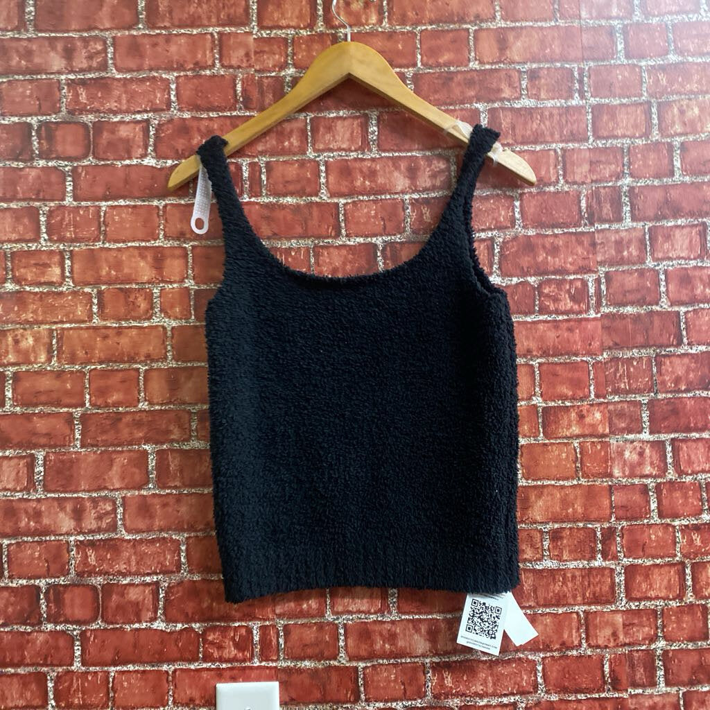 Skims Fluffy Top Black Size XL