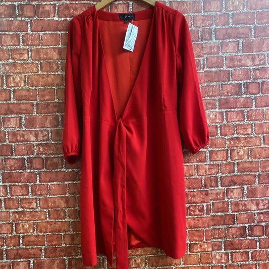 J Crew Robe Size 0 Red