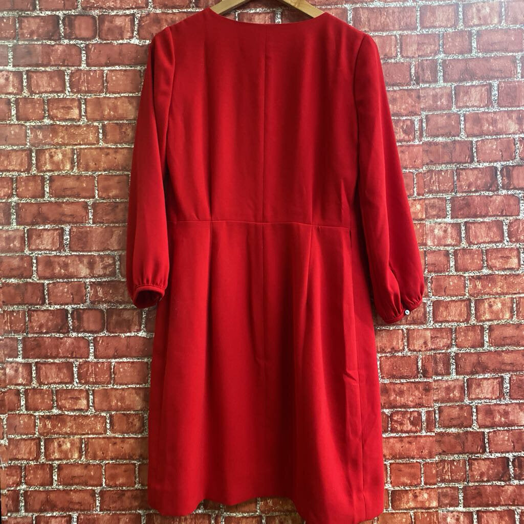 J Crew Robe Size 0 Red