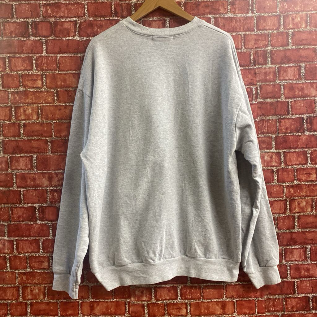 Who Jung Woo Ice Cream Crewneck Grey Size XL