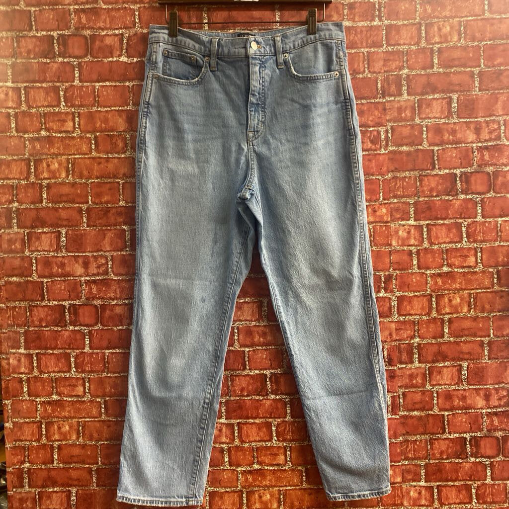 J Crew High Rise Jeans Size 30 Blue