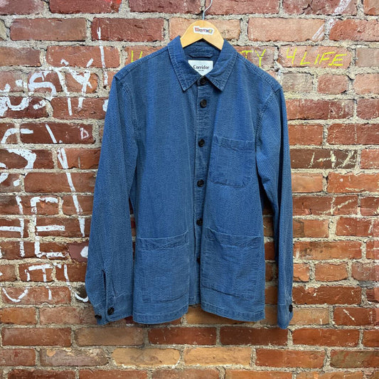 Corridor Textured Button Down Blue S