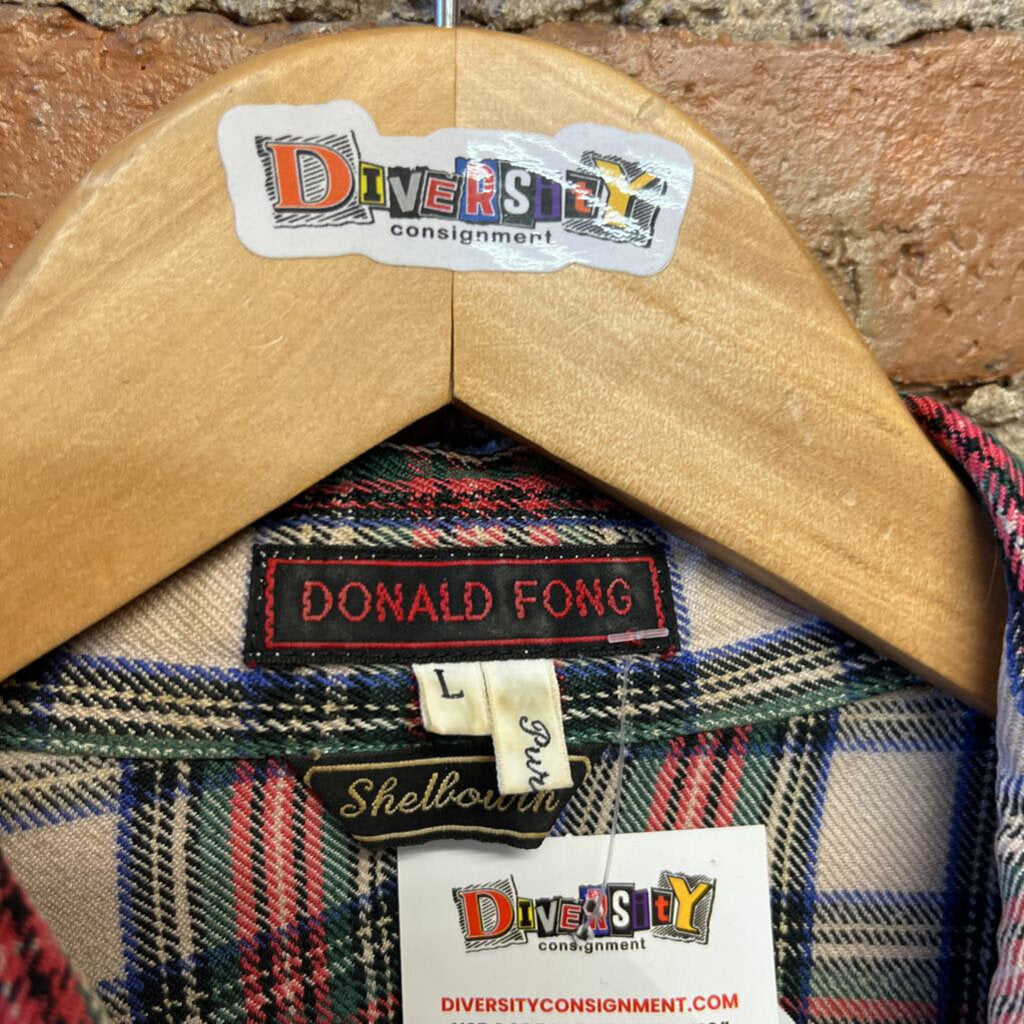 VTG Donald Fong Tartan Button Down