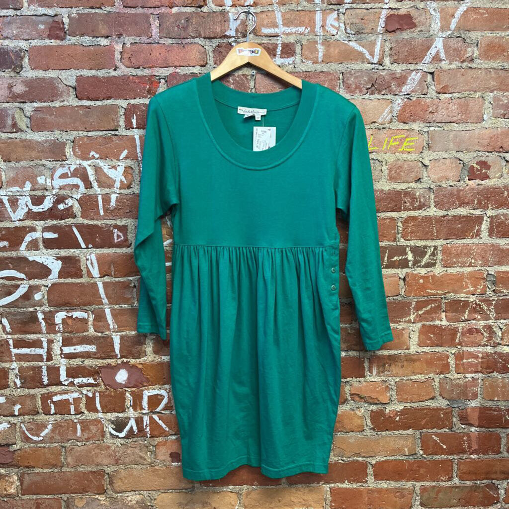 VTG Vausa Mazzeo Midi Dress Green Size M