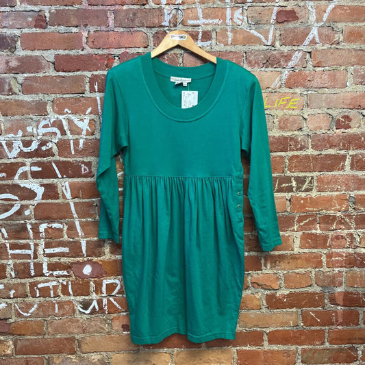 VTG Vausa Mazzeo Midi Dress Green Size M