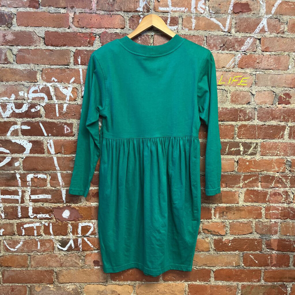 VTG Vausa Mazzeo Midi Dress Green Size M