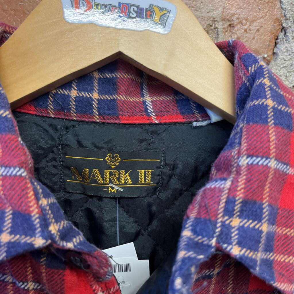 Mark II Insulated Flannel Red/Ble M