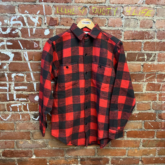 Country Touch Cotton Flannel Red S