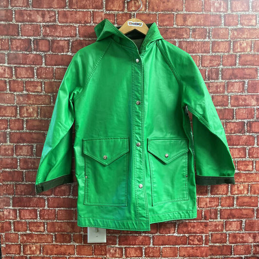 Unbranded Reversable Button Up Jacket Green M