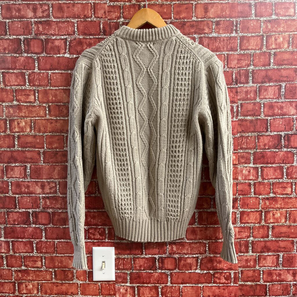 Vtg Colin St. Marx Cable Knit Sweater Size Small