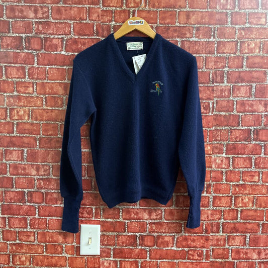 Vintage Junior Pickering V neck Sweater Size L