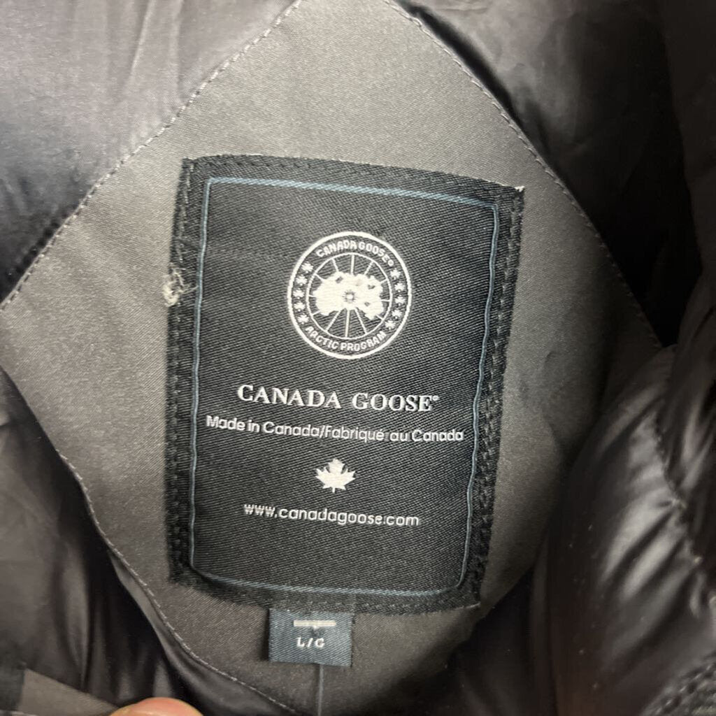 Canada Goose Down Parka Jacket Size Large