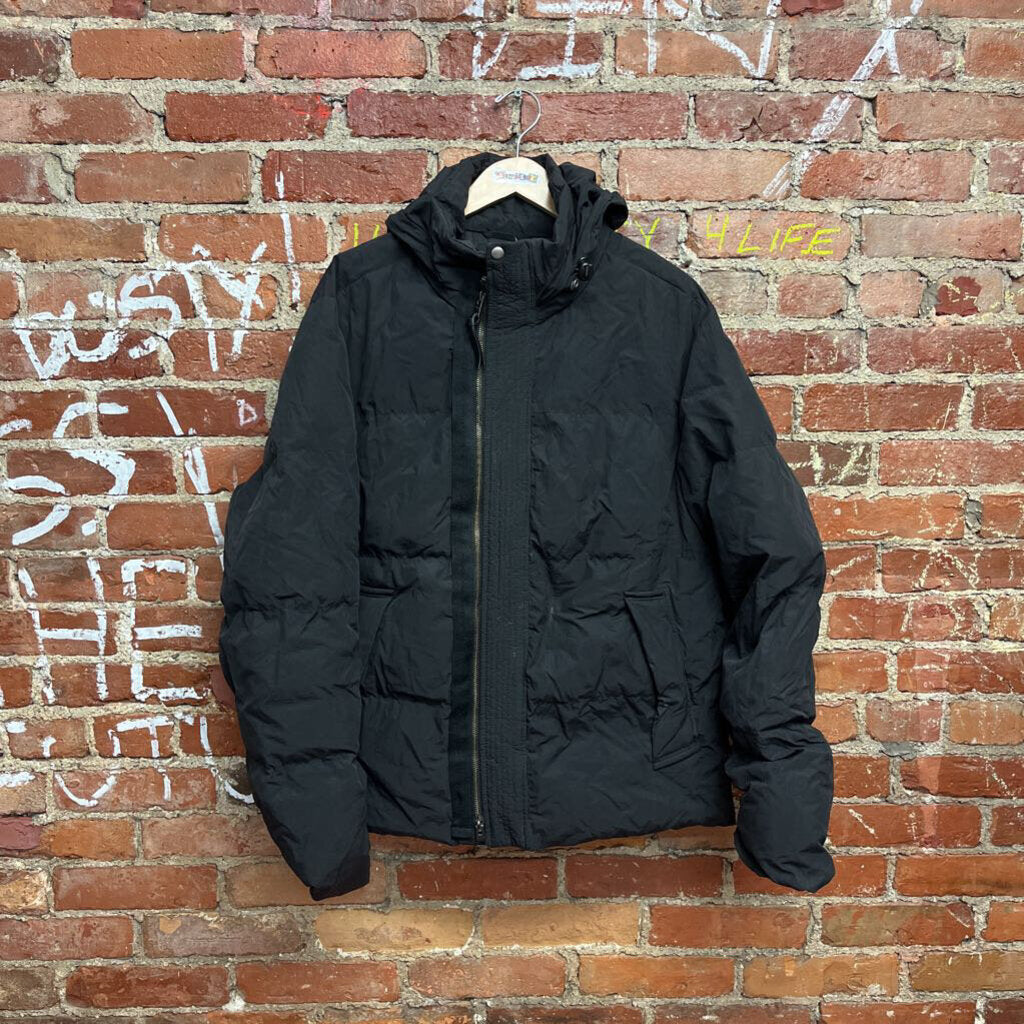 Allsaints Puffer Jacket Black Size XL