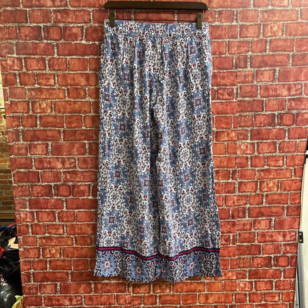 NWT Loft Paisley Flowy Pants Size XS