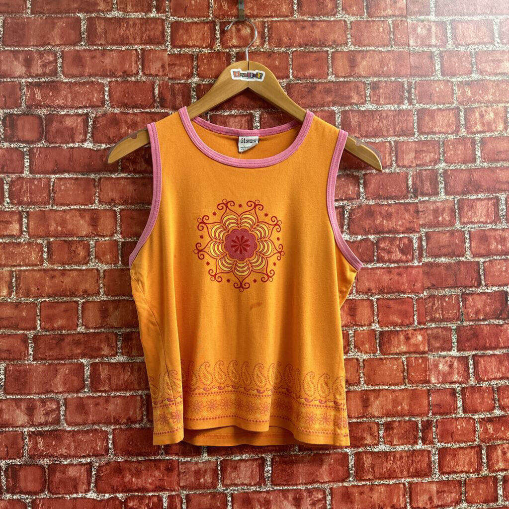 Itsus Tank Top Orange Size M