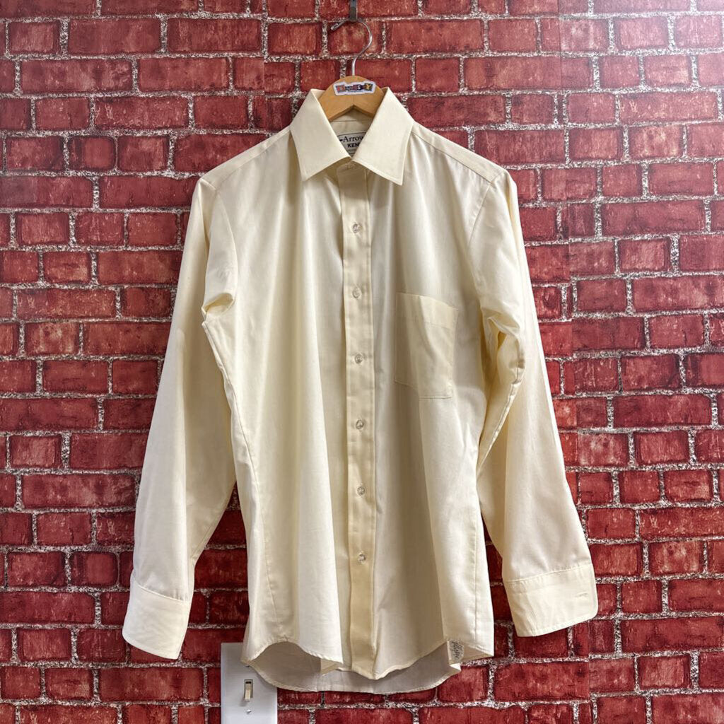 Vintage Arrow BUtton Down Cream Size S