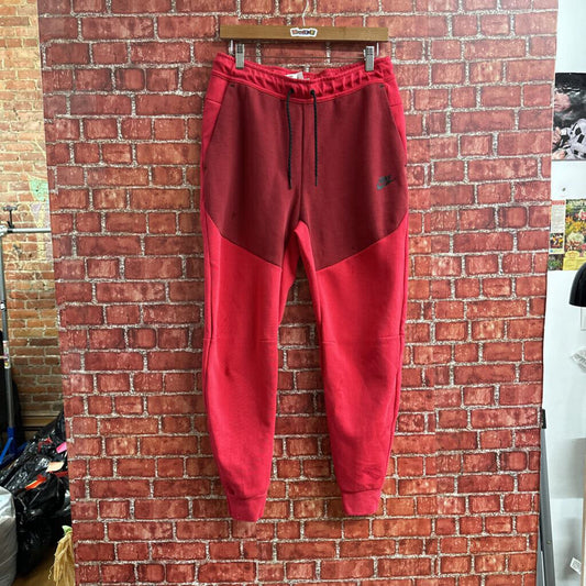 Nike Joggers Drawstring Red Size Medium