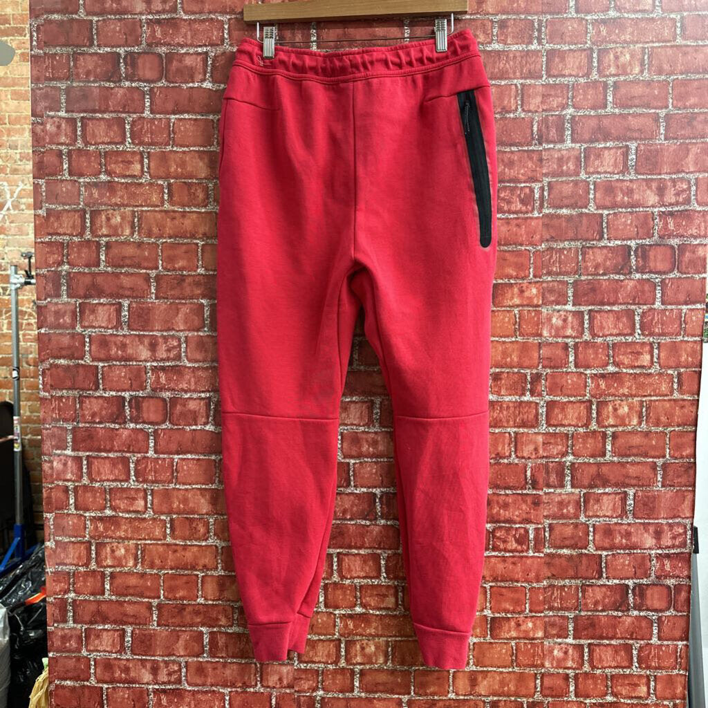 Nike Joggers Drawstring Red Size Medium