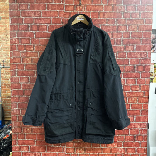 Y2K Oakley Winter Jacket Black Size M