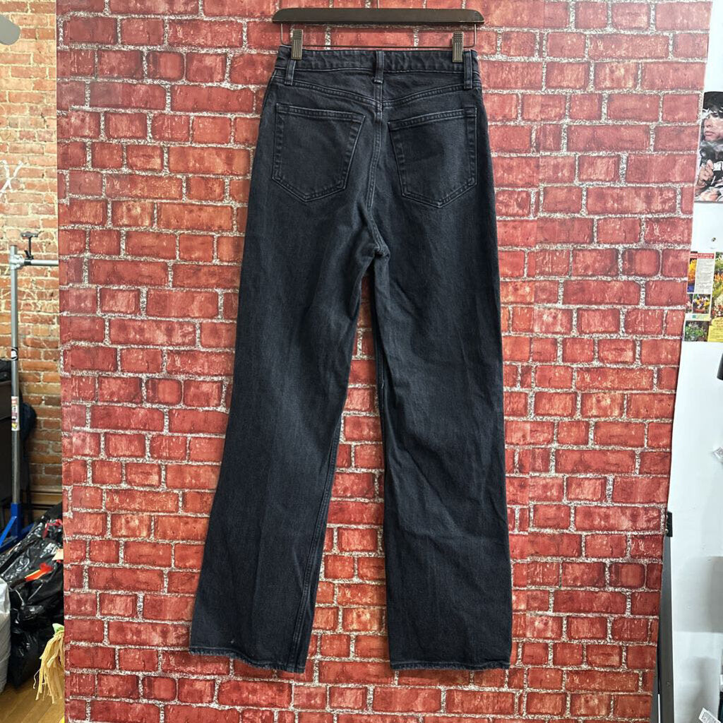 Abercrombie & Fitch 90s Relaxed Jean Black Size 0