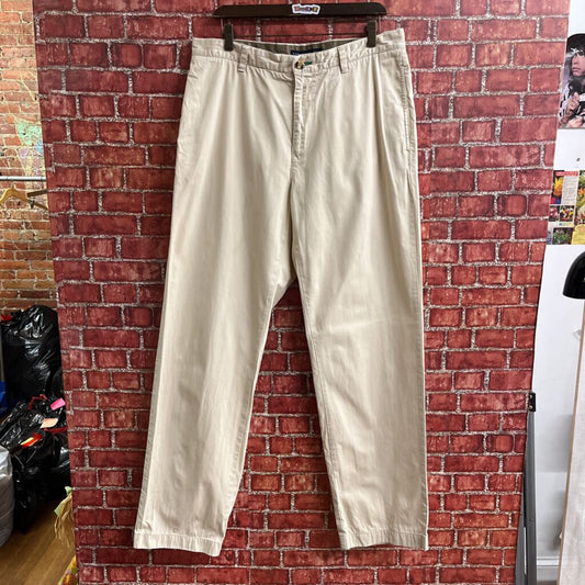 Tommy Hilfiger Wide Leg Khaki Pants Size 34x34