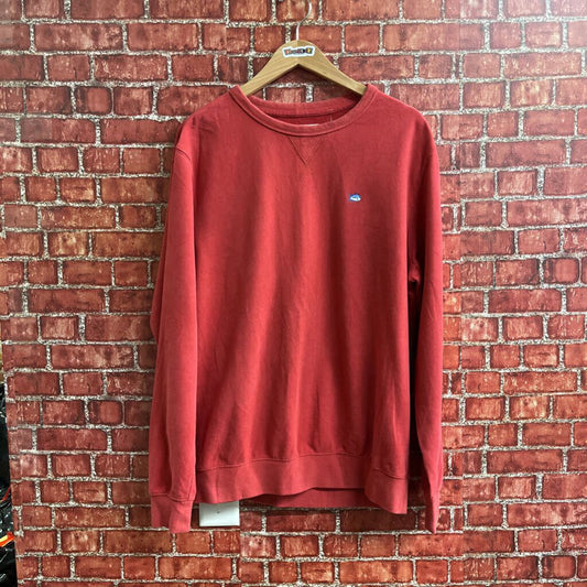 Southern Tide Solid Red Crewneck Size M