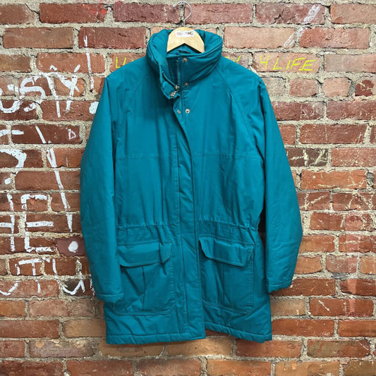 Vintage EMS Puffer Jacket Teal Size M