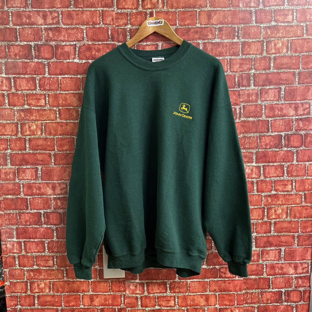 Vintage John Deere Crewneck Green Size XL