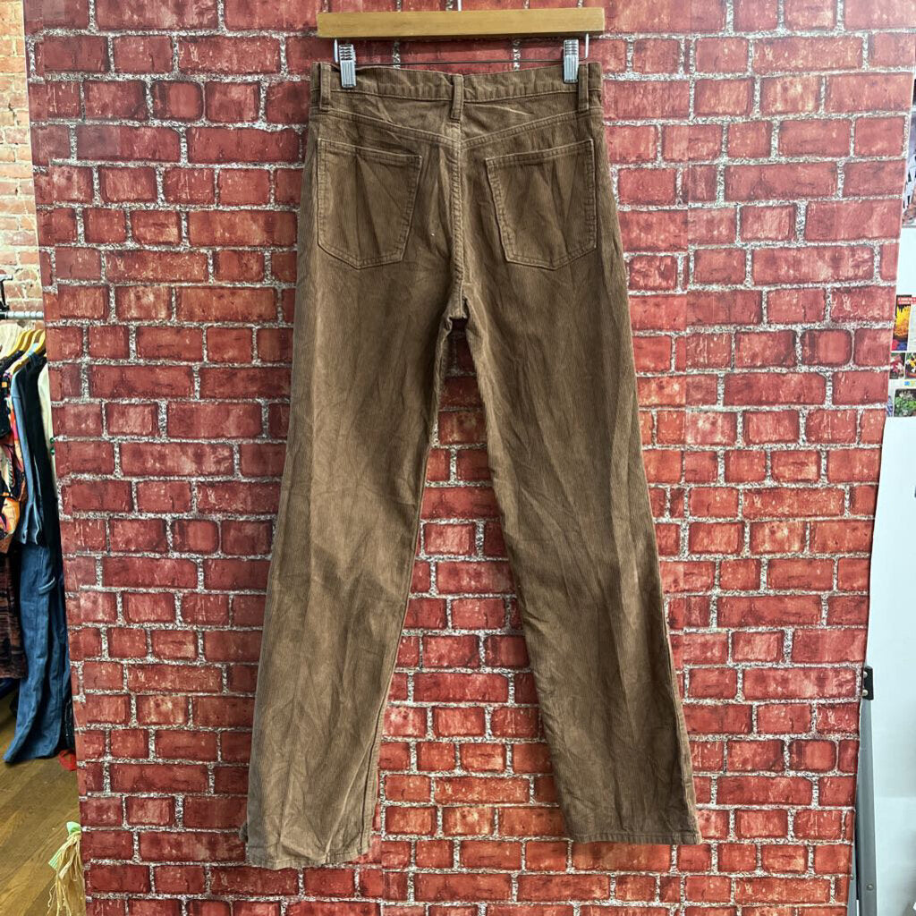 J. Galt Corduroy Bootcut Pants Brown Size S