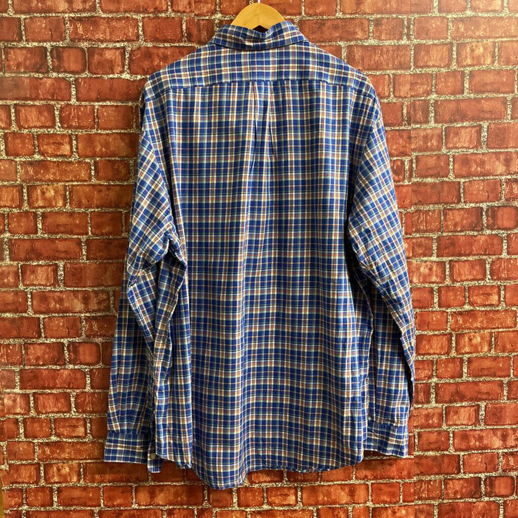 Ralph Lauren Tartan Button Down Size XL