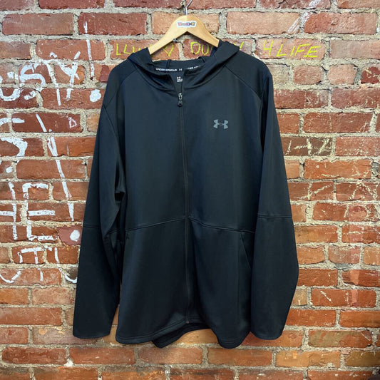 Under Armour Hoodie Full Zip Black Size