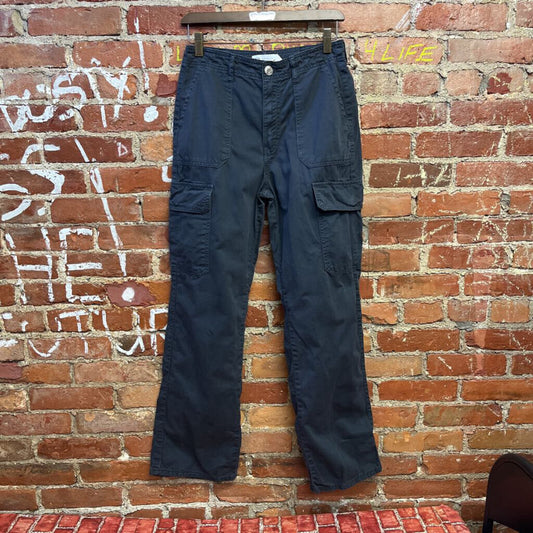 Zara Cargo Pants Navy Blue Size 4