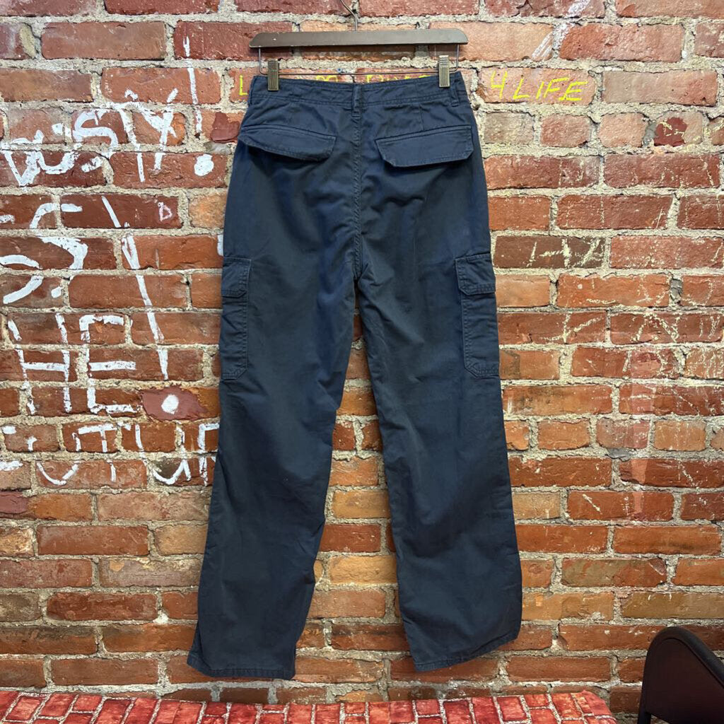 Zara Cargo Pants Navy Blue Size 4