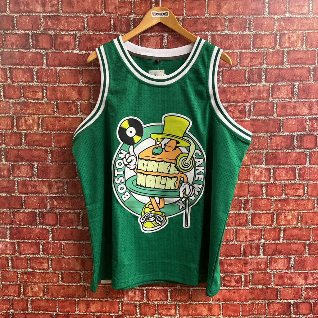 Cake Walk Custom Made Jersey Green Size XL Vanilla