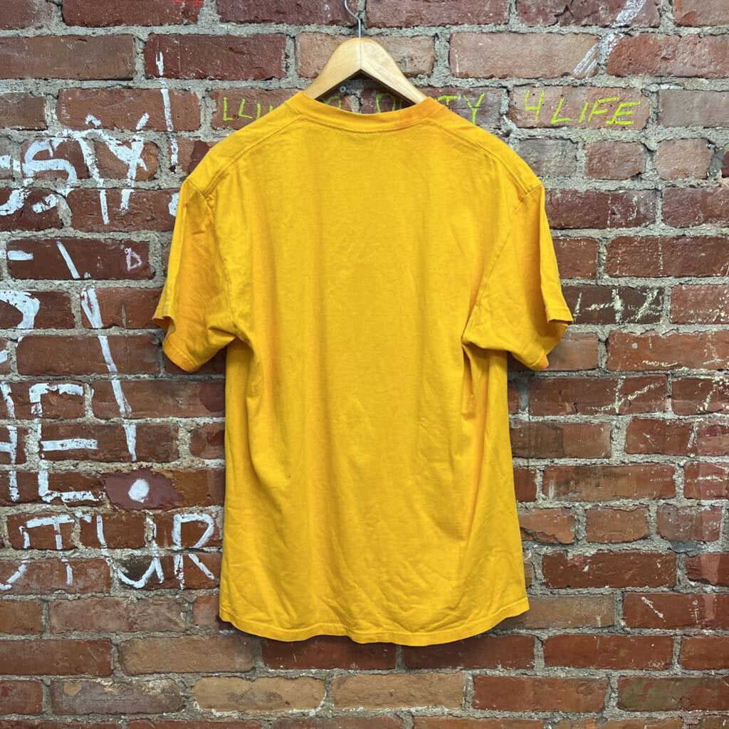 Vintage Lee "Come" Tee Yellow Size Large