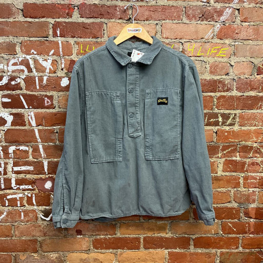 Stan Ray Cord Button Down Grey Size S