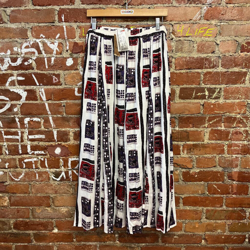 Vintage NWT B.O.P. Maxi Skirt Abstract Size 4XL