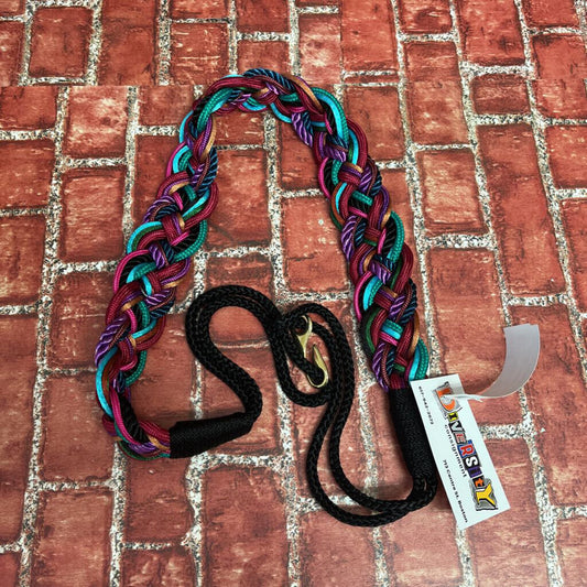 Braided Hook Belt Multi Color Size 2XL