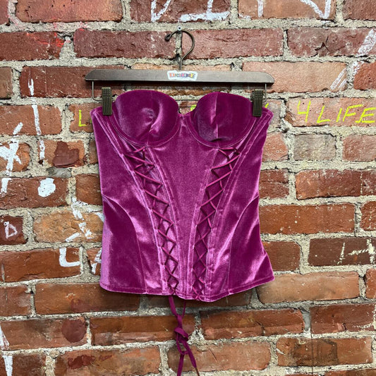 NWT Savage x Fenty Corset Top Pink Size XS