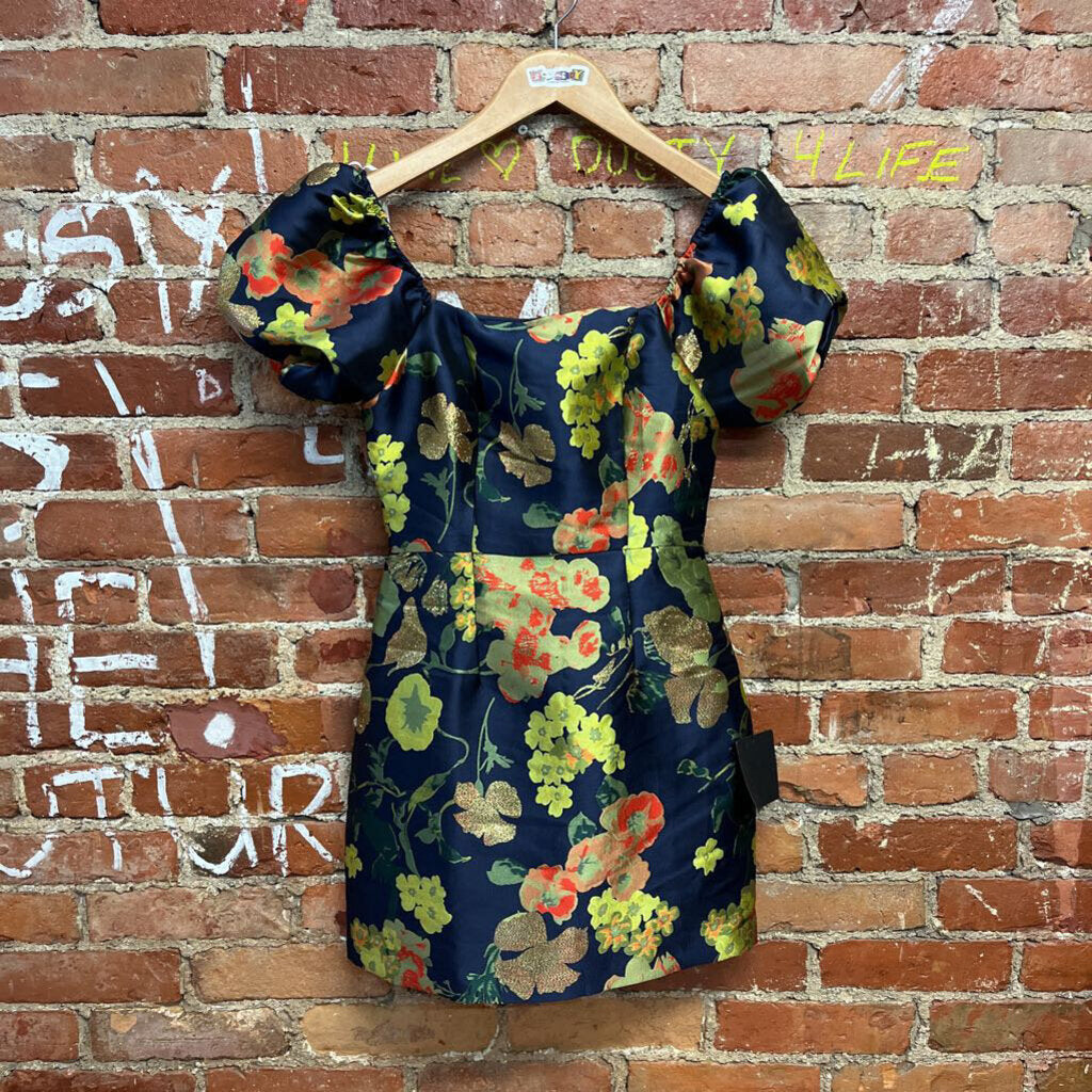 NWT Lulus Floral Pattern Mini Dress Size XXS