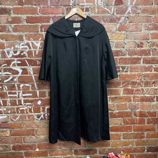 Vintage Jay Herbert Trench Coat Black Size M/L