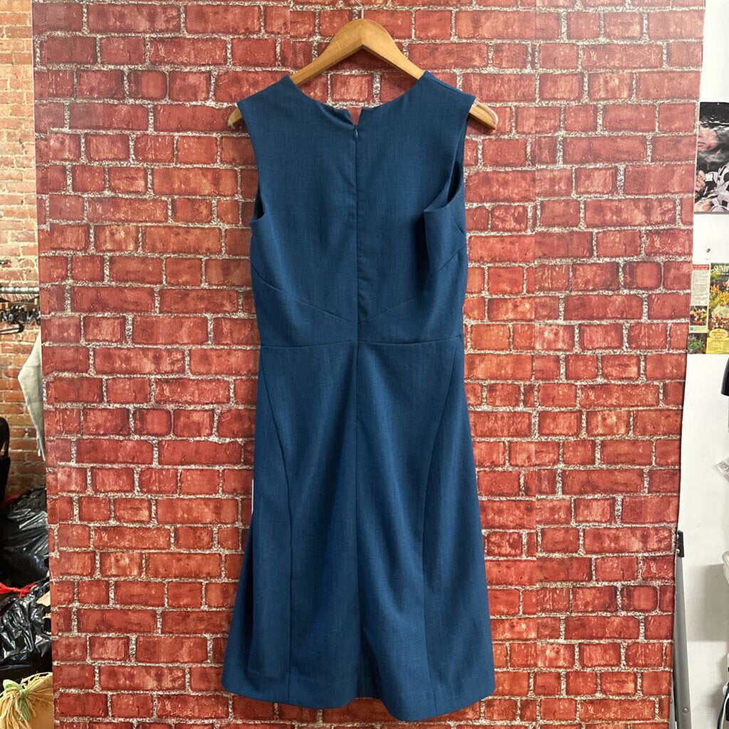 MM Lafleur Midi Dress Blue Size 8