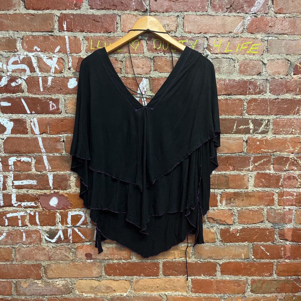 NWT Free People Top Black Size M