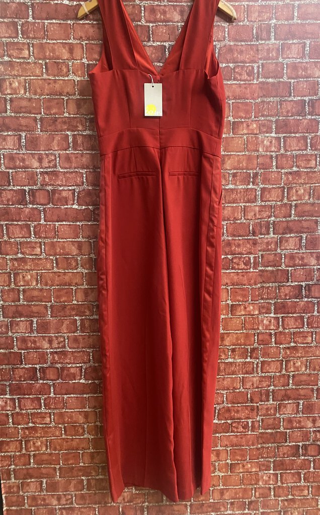 NWT Boden Tank Jumpsuit Red Size 6