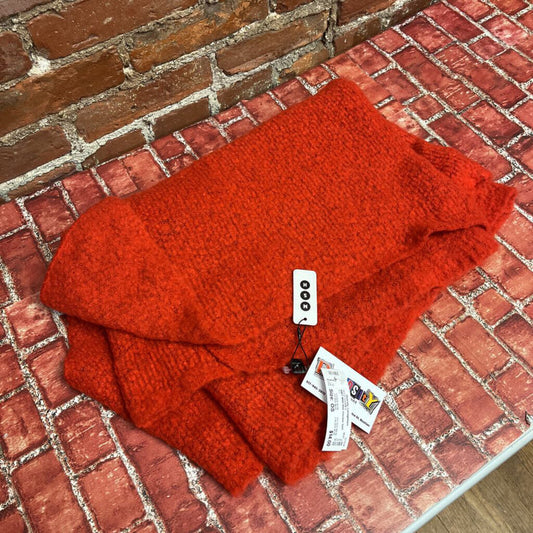 NWT MSH Red Viscose Soft Scarf