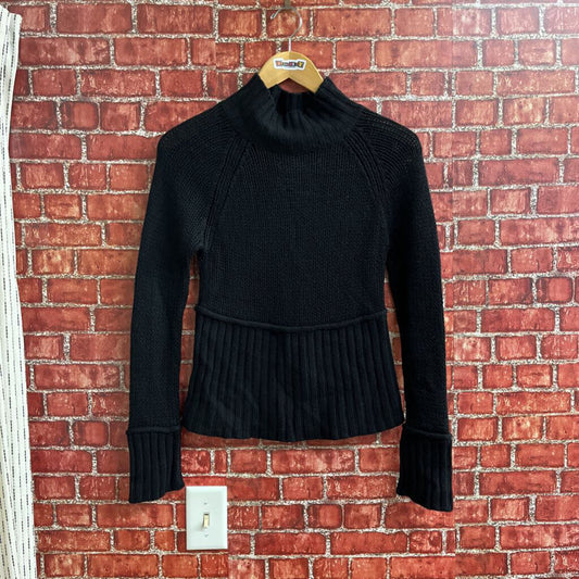 Guess Pure Cashmere Knit Sweater Black Size S